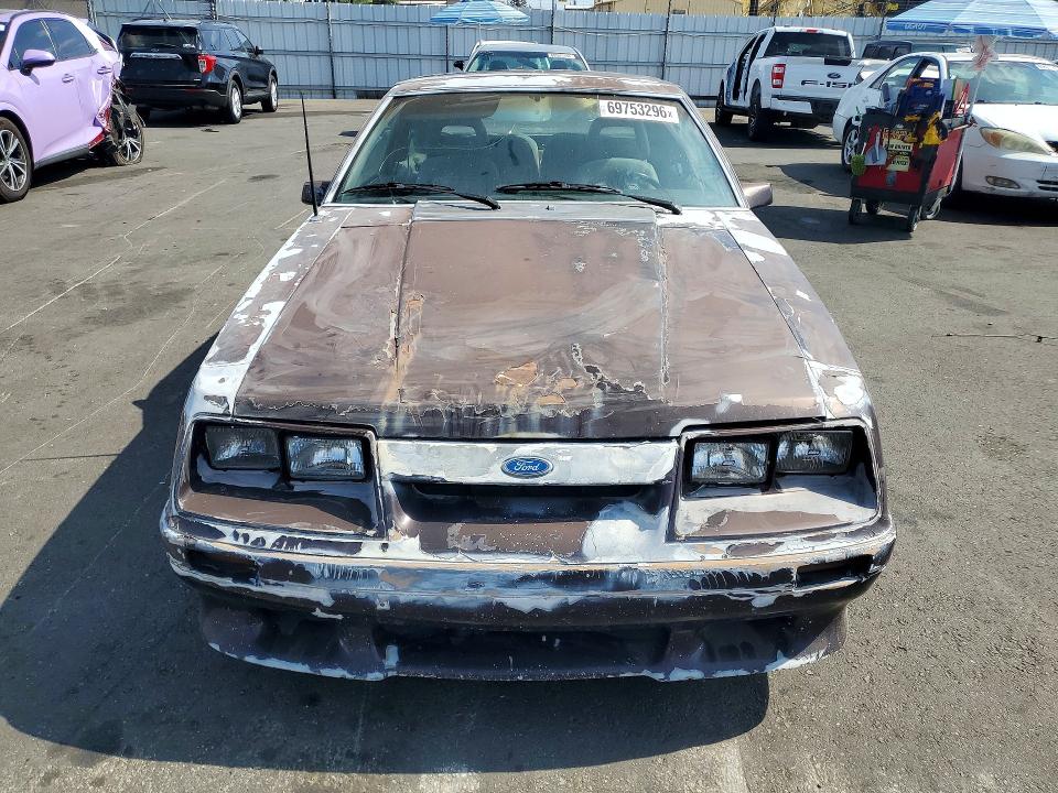 Aukcja sprzedaży 1986 Ford Mustang, vin: 1FABP28M7GF201852, numer aukcji: 69753296