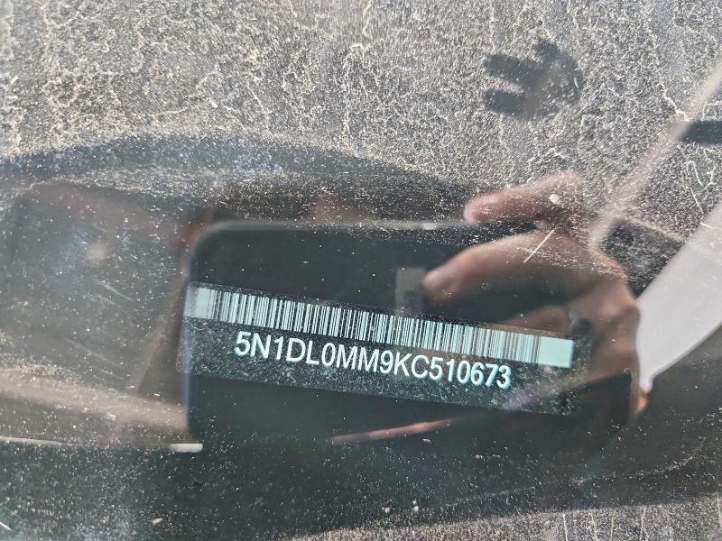 2019 Infiniti Qx60 მანქანა იყიდება აუქციონზე, vin: 5N1DL0MM9KC510673, აუქციონის ნომერი: 66861806