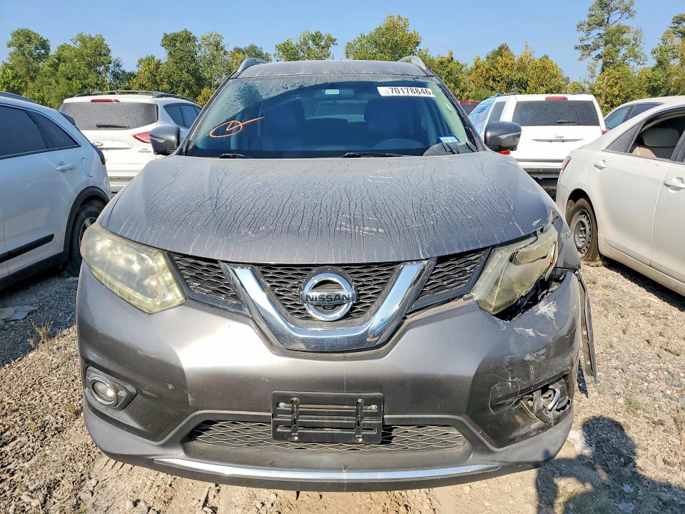 2014 Nissan Rogue მანქანა იყიდება აუქციონზე, vin: 5N1AT2MT0EC853642, აუქციონის ნომერი: 70178846