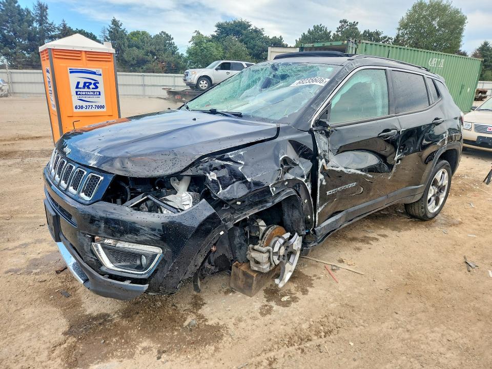 68235606 :رقم المزاد ، 3C4NJDCB2LT211862 vin ، 2020 Jeep Compass مزاد بيع