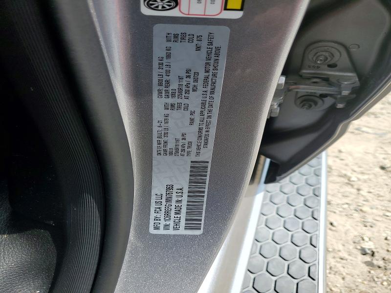 67195146 :رقم المزاد ، 1C6RREFG1MN767953 vin ، 2021 Ram 1500 مزاد بيع