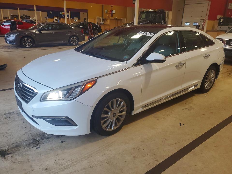 2015 Hyundai Sonata მანქანა იყიდება აუქციონზე, vin: 5NPE34AF8FH045416, აუქციონის ნომერი: 67458276