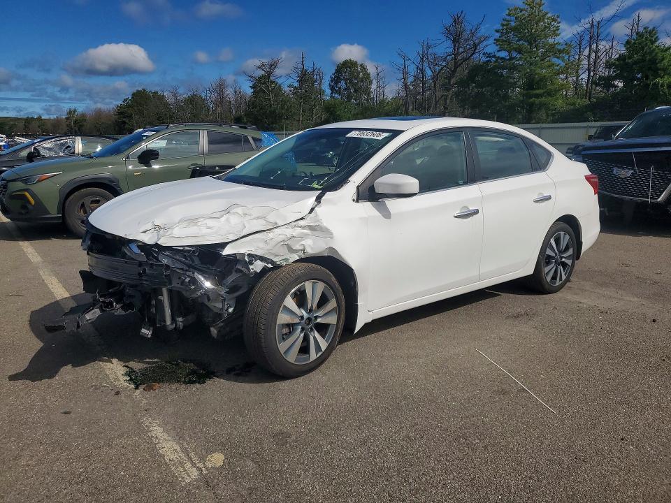 70632606 :رقم المزاد ، 3N1AB7APXKY455100 vin ، 2019 Nissan Sentra مزاد بيع