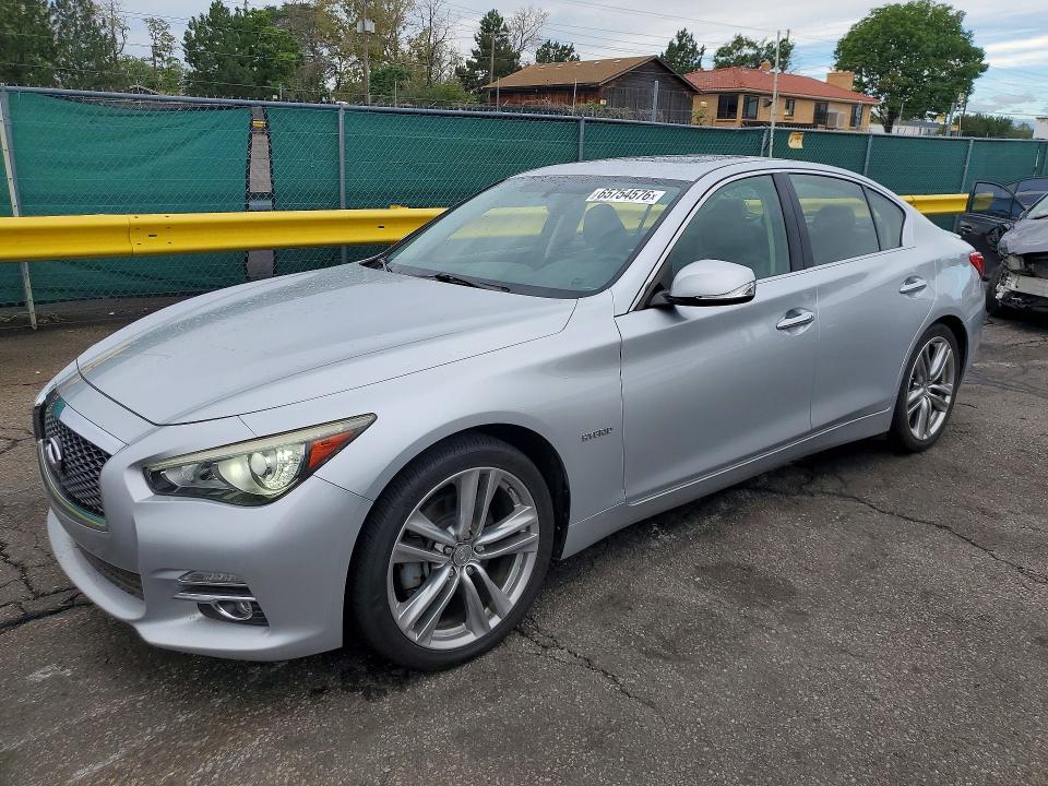 Продаж на аукціоні авто 2014 Infiniti Q50 Hybrid, vin: JN1AV7AR1EM701631, номер лоту: 65754576