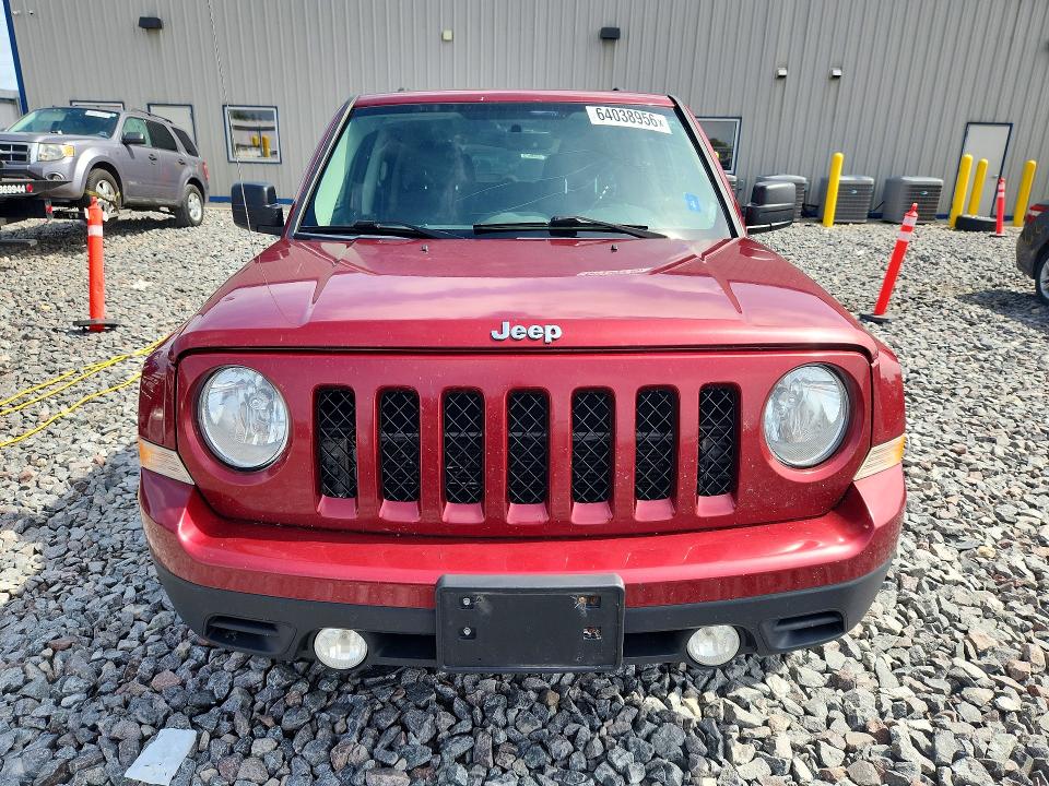 2017 Jeep Patriot მანქანა იყიდება აუქციონზე, vin: 1C4NJRFB5HD174196, აუქციონის ნომერი: 64038956