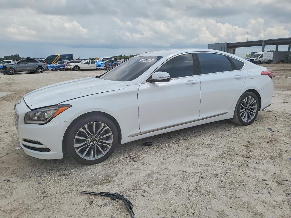 Продажа на аукционе авто 2017 Genesis G80, vin: KMHGN4JE6HU203931, номер лота: 69903146