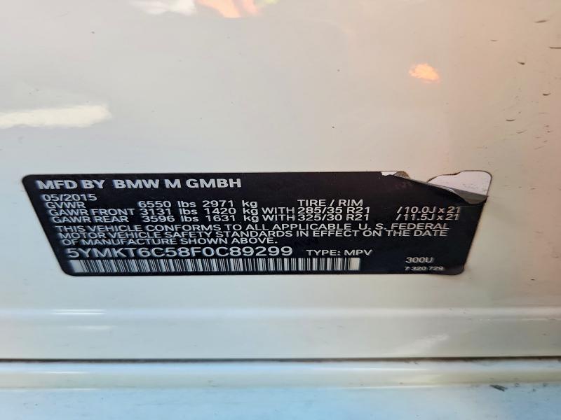 Продажа на аукционе авто 2015 Bmw X5, vin: 5YMKT6C58F0C89299, номер лота: 67879156