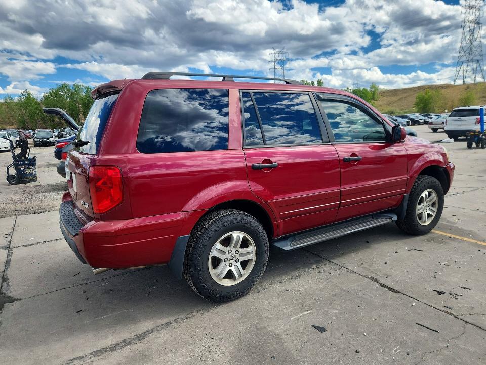 2003 Honda Pilot მანქანა იყიდება აუქციონზე, vin: 2HKYF18443H543213, აუქციონის ნომერი: 67438806