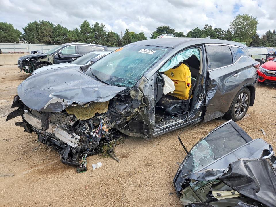 2019 Nissan Murano მანქანა იყიდება აუქციონზე, vin: 5N1AZ2MJ1KN142805, აუქციონის ნომერი: 70268216