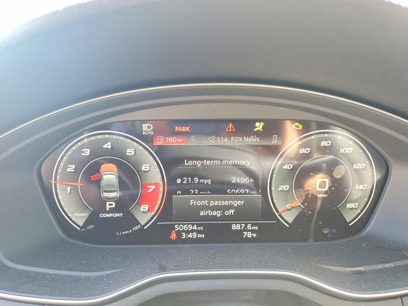 Aukcja sprzedaży 2021 Audi A4, vin: WAUEAAF46MN009004, numer aukcji: 68715896