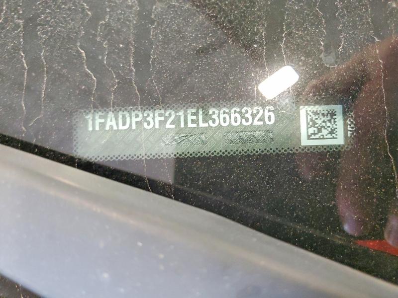 2014 Ford Focus მანქანა იყიდება აუქციონზე, vin: 1FADP3F21EL366326, აუქციონის ნომერი: 67153786