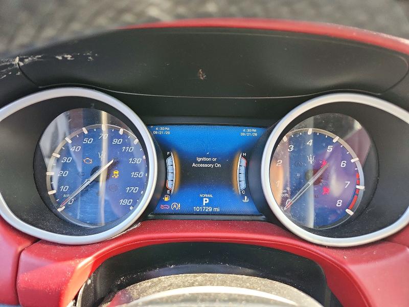 2019 Maserati Ghibli მანქანა იყიდება აუქციონზე, vin: ZAM57YTAXK1313327, აუქციონის ნომერი: 70191446