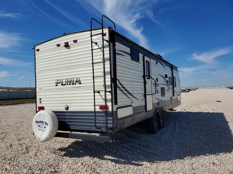 2018 Puma 5th Wheel მანქანა იყიდება აუქციონზე, vin: 4X4TPUD27JP073509        , აუქციონის ნომერი: 66536996