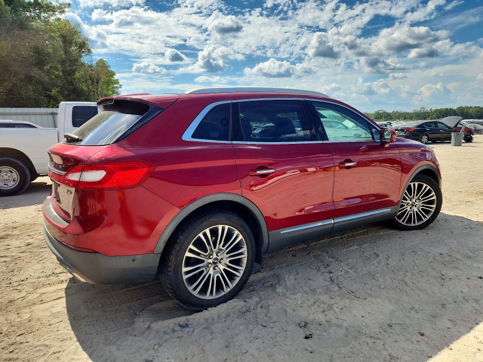 67689636 :رقم المزاد ، 2LMTJ8LR9GBL39531 vin ، 2016 Lincoln Mkx مزاد بيع