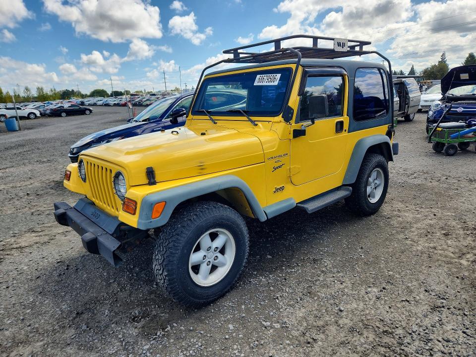 Aukcja sprzedaży 2000 Jeep Wrangler / Tj, vin: 1J4FA49S2YP744845, numer aukcji: 68679506