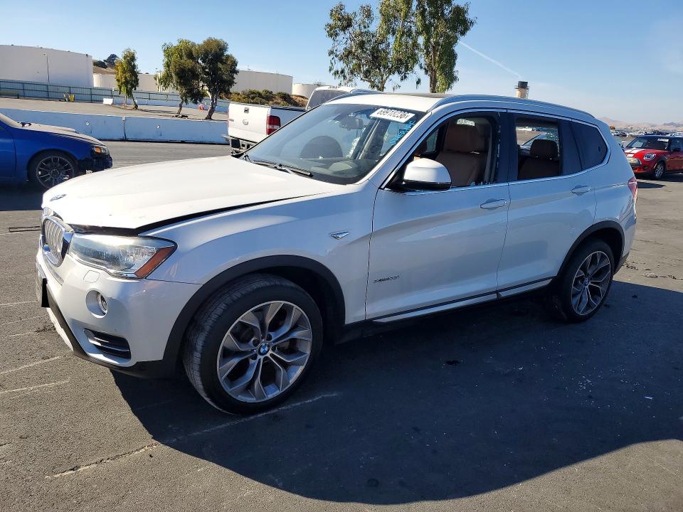 Auction sale of the 2016 Bmw X3, vin: 5UXWX9C50G0D84729, lot number: 69918236