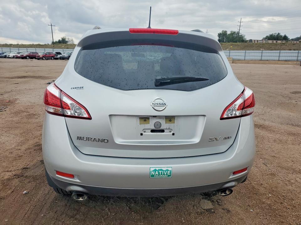 2012 Nissan Murano მანქანა იყიდება აუქციონზე, vin: JN8AZ1MW7CW219848, აუქციონის ნომერი: 70295146