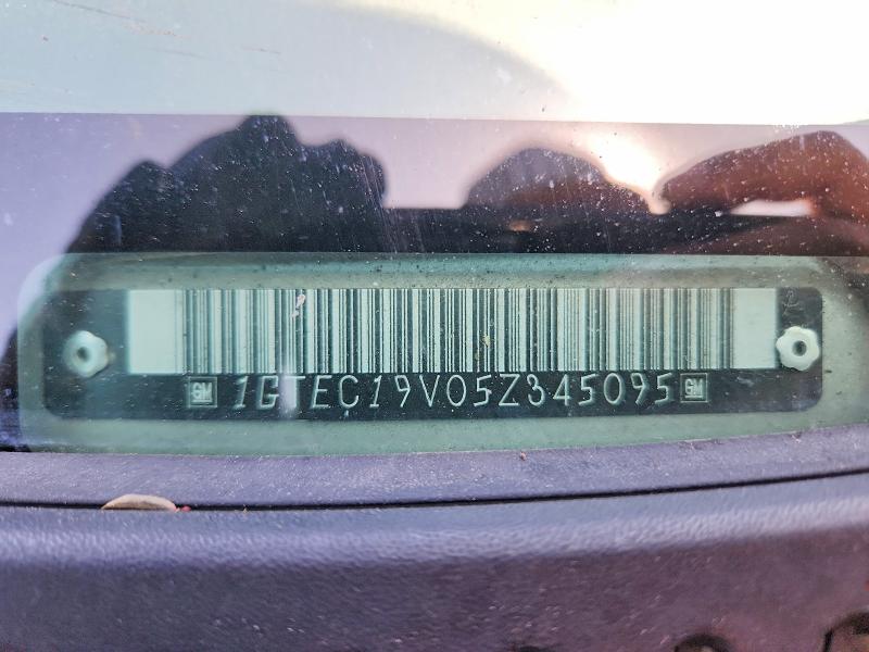 69368746 :رقم المزاد ، 1GTEC19V05Z345095 vin ، 2005 Gmc New Sierra مزاد بيع
