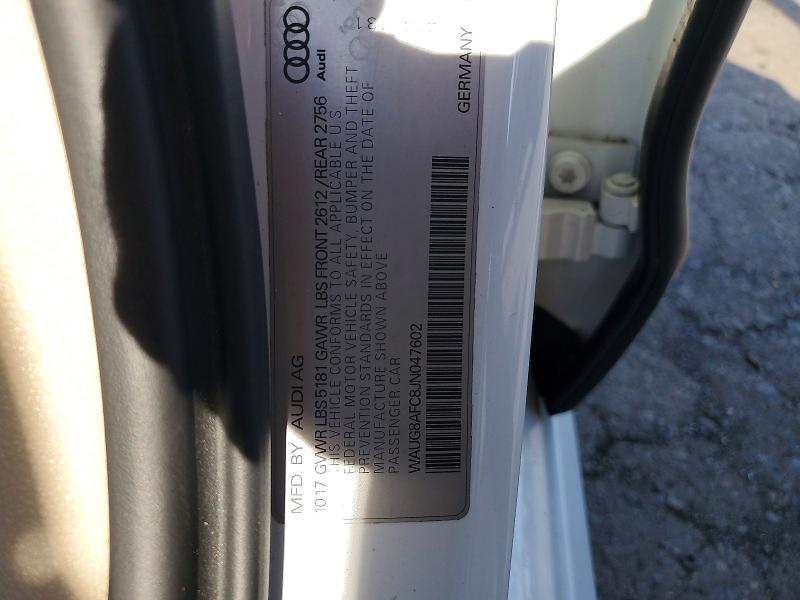 Aukcja sprzedaży 2018 Audi A6, vin: WAUG8AFC8JN047602, numer aukcji: 66689016