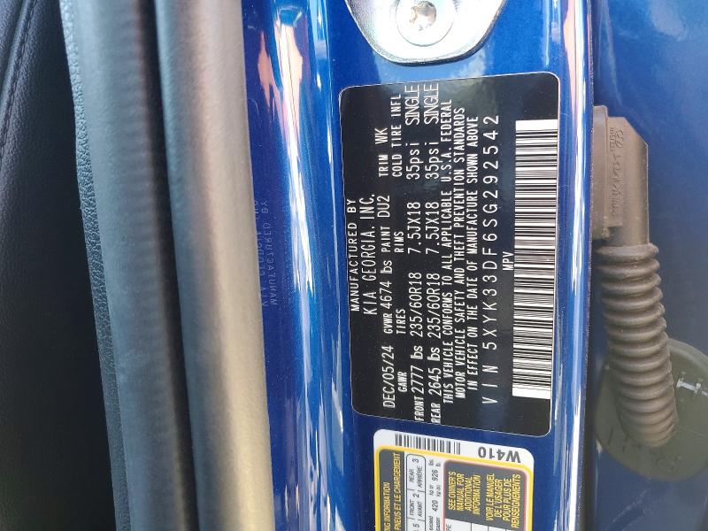 Aukcja sprzedaży 2025 Kia Sportage, vin: 5XYK33DF6SG292542, numer aukcji: 70091666