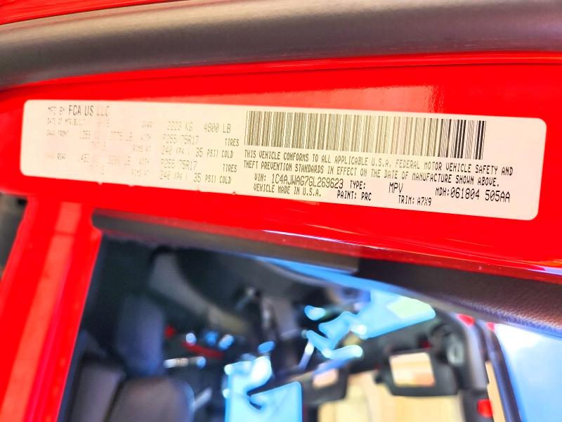 Продаж на аукціоні авто 2016 Jeep Wrangler, vin: 1C4AJWAG7GL269623, номер лоту: 68682856