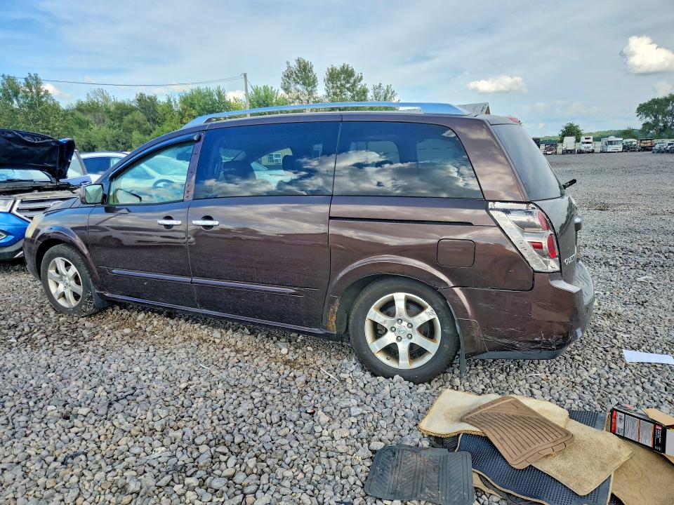 Auction sale of the 2007 Nissan Quest, vin: 5N1BV28U27N121022, lot number: 68276656
