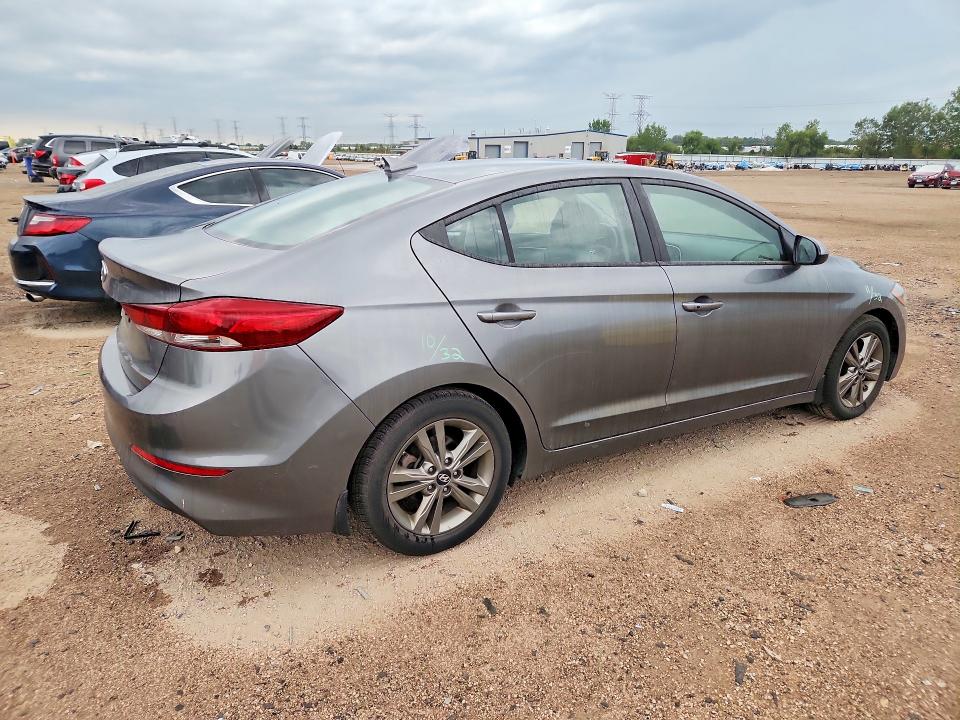 2018 Hyundai Elantra მანქანა იყიდება აუქციონზე, vin: 5NPD84LF0JH354185, აუქციონის ნომერი: 68793366