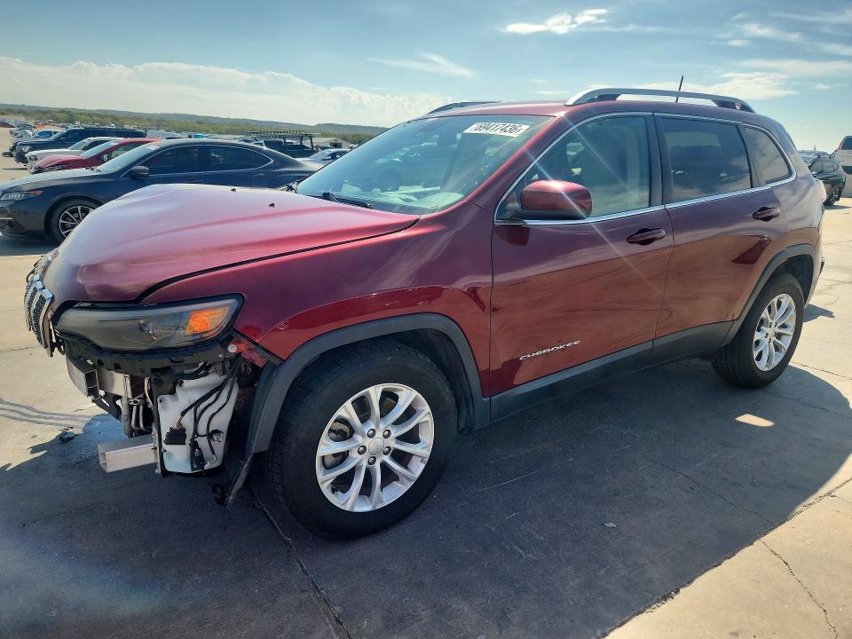 Продаж на аукціоні авто 2019 Jeep Cherokee, vin: 1C4PJLCB7KD392416, номер лоту: 69417436