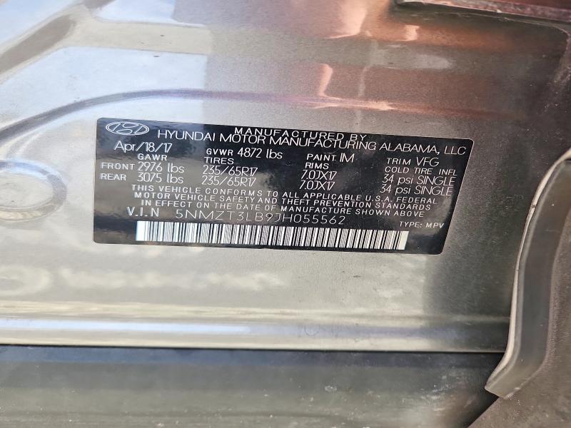 Aukcja sprzedaży 2018 Hyundai Santa Fe Sport, vin: 5NMZT3LB9JH055562, numer aukcji: 71096916