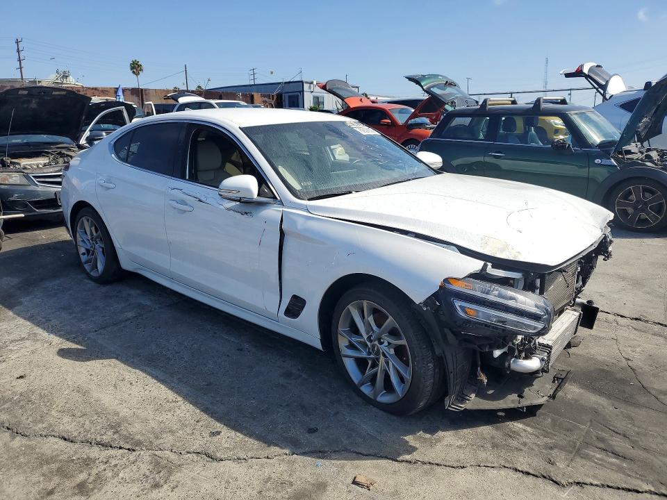 2022 Genesis G70 მანქანა იყიდება აუქციონზე, vin: KMTG34TA5NU097702, აუქციონის ნომერი: 70357036