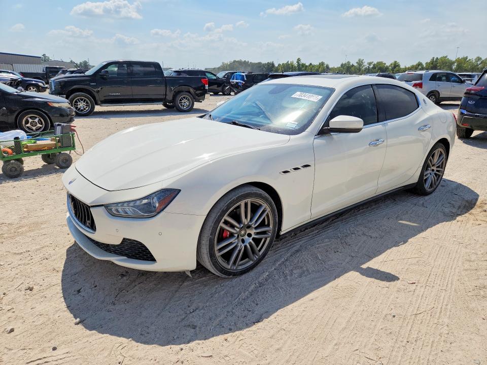 Auction sale of the 2017 Maserati Ghibli, vin: ZAM57XSA9H1218746, lot number: 70341056