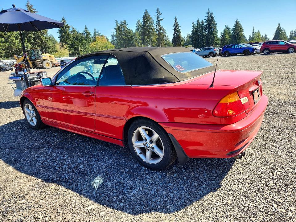 68078476 :رقم المزاد ، WBABS33422JY42738 vin ، 2002 Bmw 325 مزاد بيع