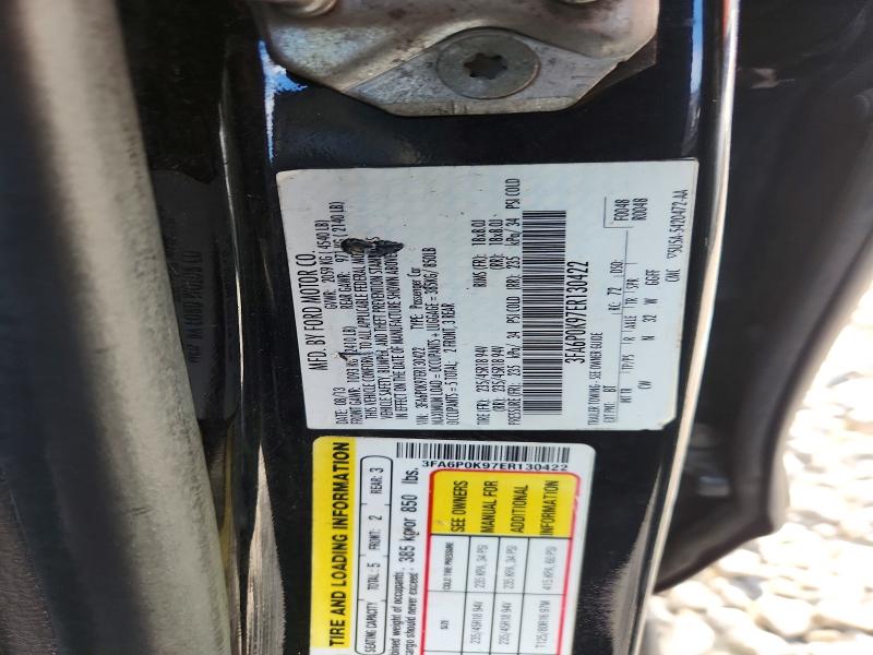 Aukcja sprzedaży 2014 Ford Fusion, vin: 3FA6P0K97ER130422, numer aukcji: 70061496