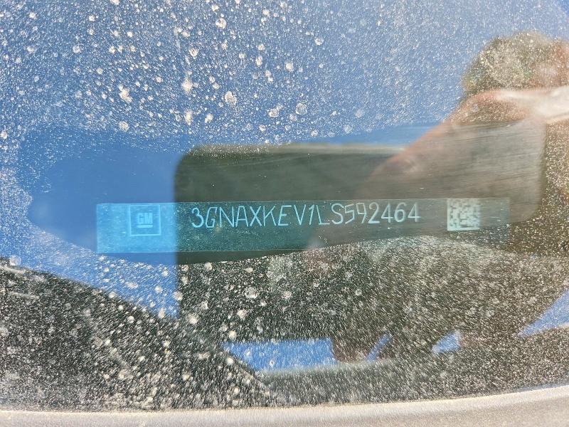 68647936 :رقم المزاد ، 3GNAXKEV1LS592464 vin ، 2020 Chevrolet Equinox مزاد بيع