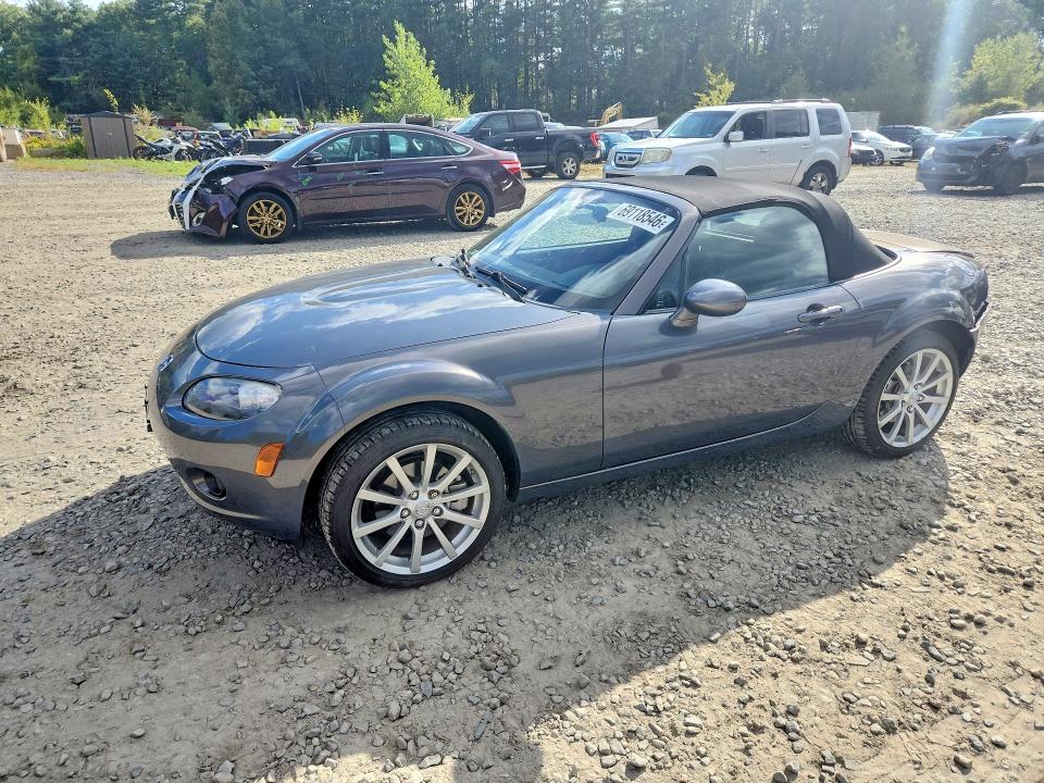 2008 Mazda Mx-5 Miata მანქანა იყიდება აუქციონზე, vin: JM1NC25F780145022, აუქციონის ნომერი: 69118546