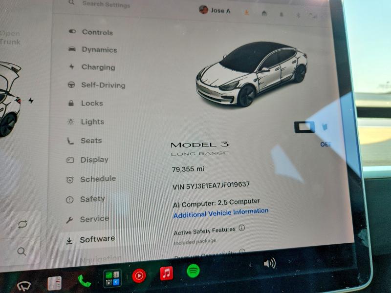 Продаж на аукціоні авто 2018 Tesla Model 3, vin: 5YJ3E1EA7JF019637, номер лоту: 69388076