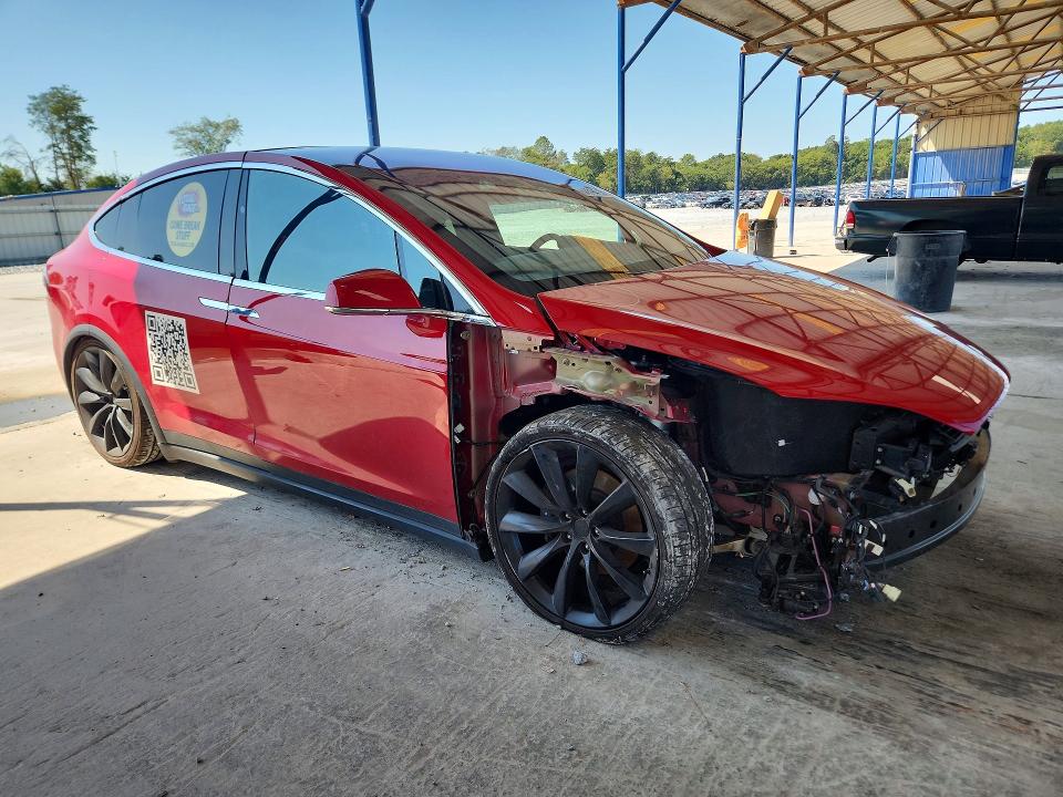 2020 Tesla Model X მანქანა იყიდება აუქციონზე, vin: 5YJXCDE22LF272076, აუქციონის ნომერი: 68594136