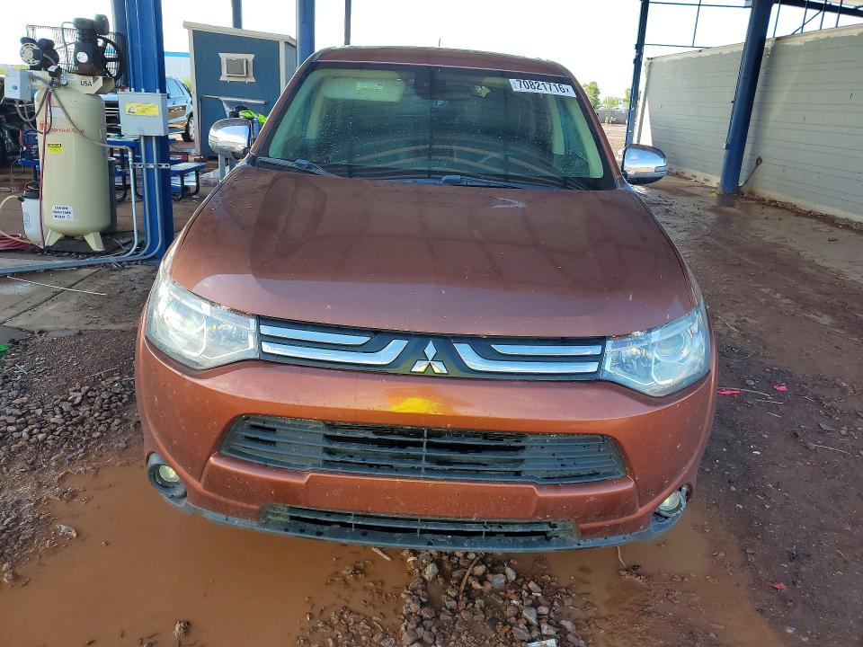 70821716 :رقم المزاد ، JA4JZ4AX9EZ002369 vin ، 2014 Mitsubishi Outlander مزاد بيع