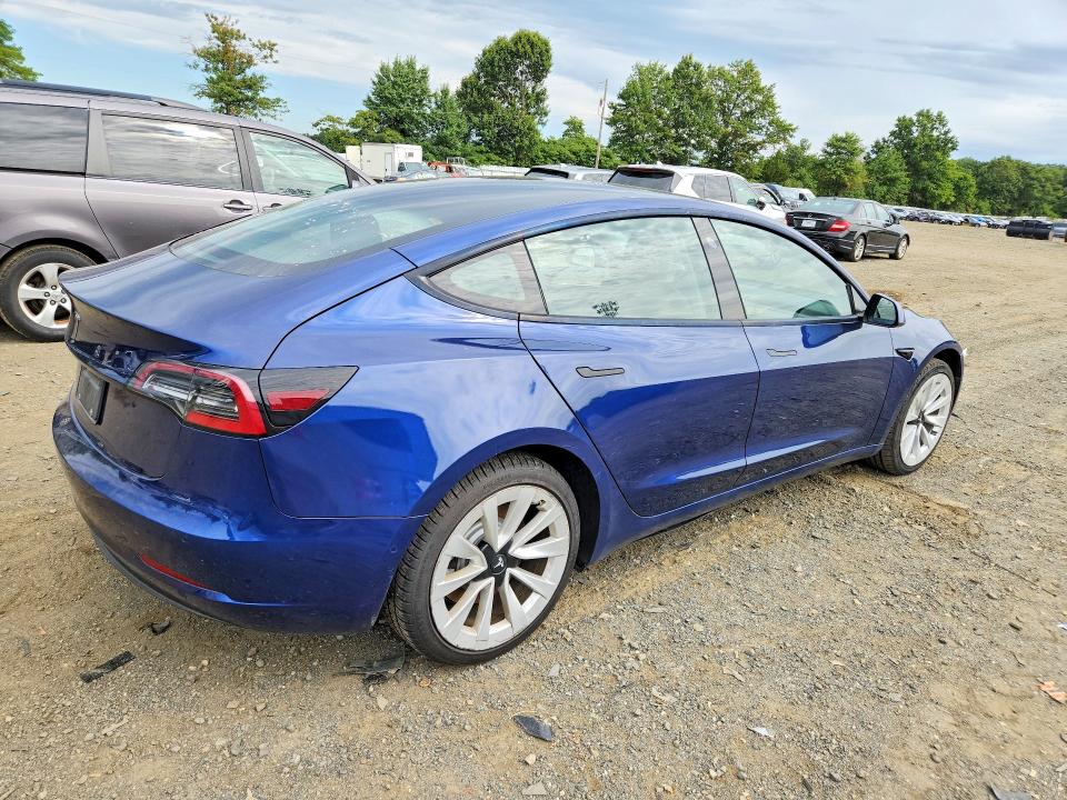 Aukcja sprzedaży 2022 Tesla Model 3, vin: 5YJ3E1EA7NF286928, numer aukcji: 68568396