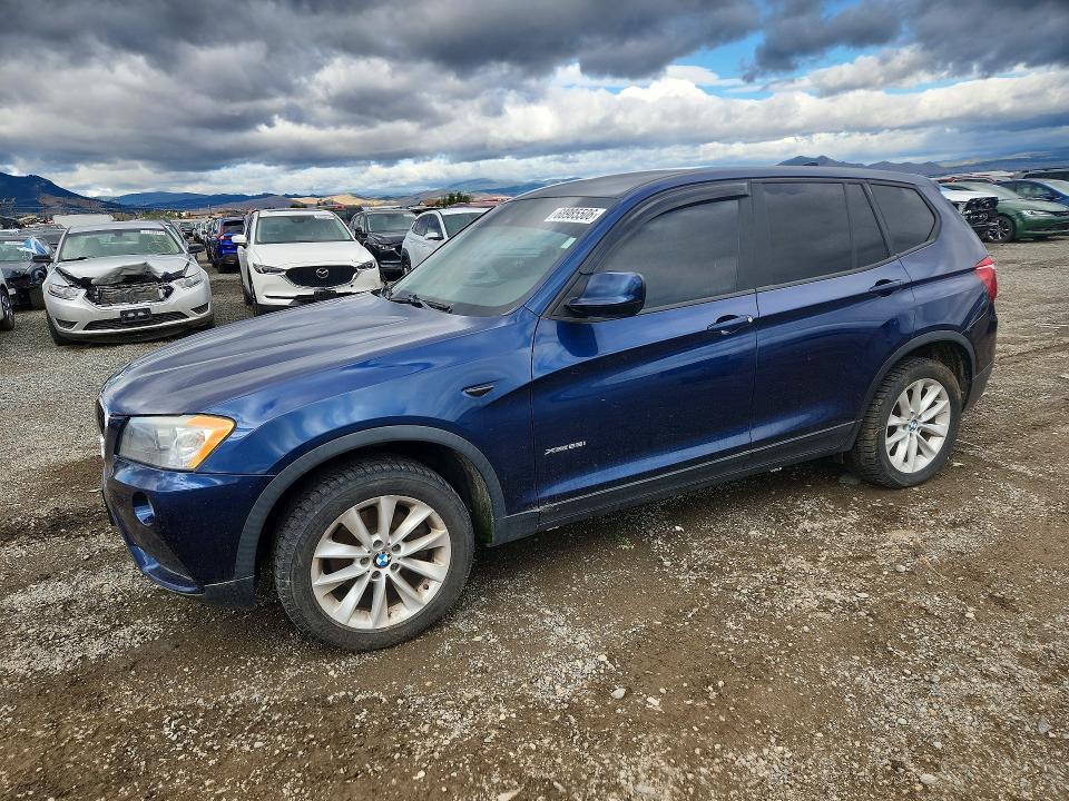 2013 Bmw X3 მანქანა იყიდება აუქციონზე, vin: 5UXWX9C54D0A08904, აუქციონის ნომერი: 68985506