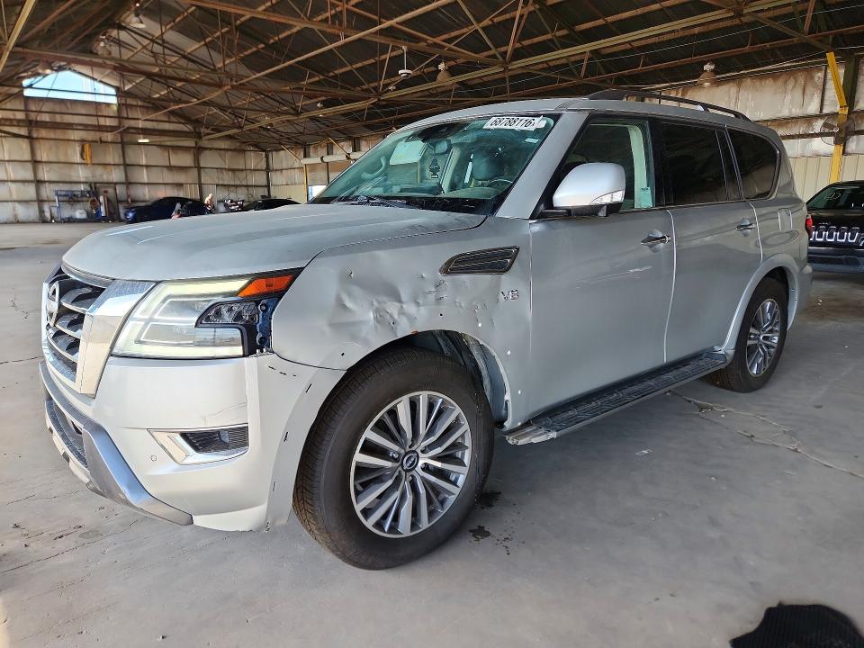 2021 Nissan Armada მანქანა იყიდება აუქციონზე, vin: JN8AY2BB1M9790499, აუქციონის ნომერი: 68788116