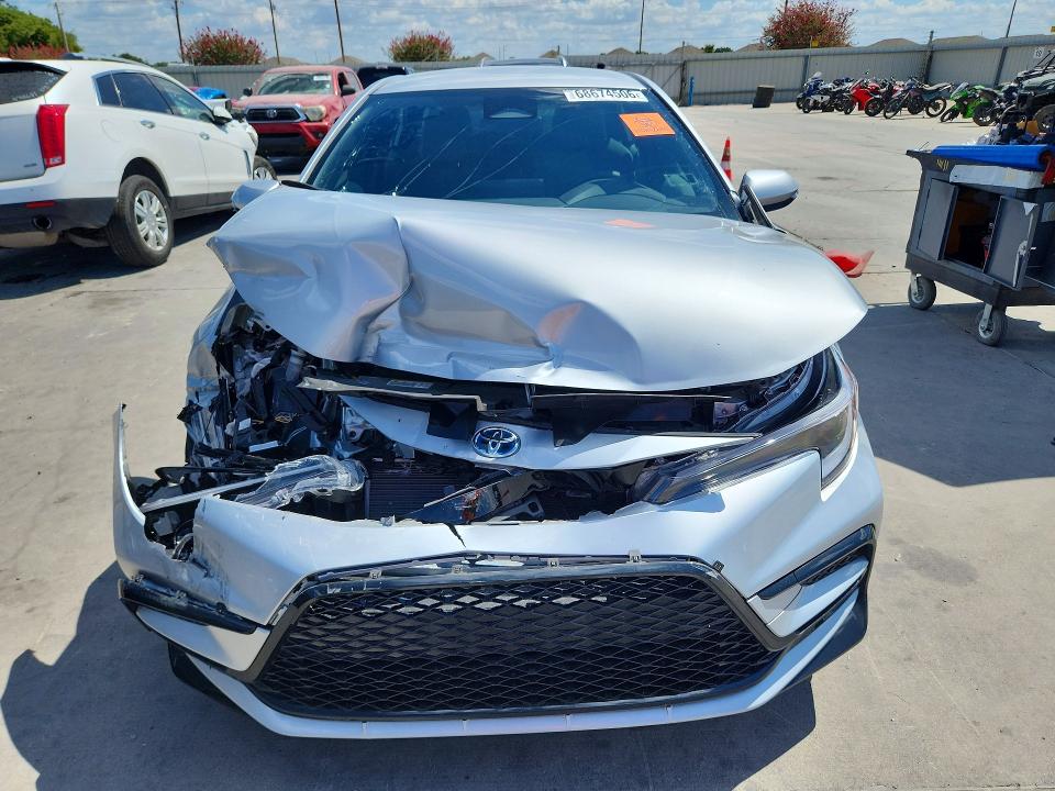 68674506 :رقم المزاد ، JTDBCMFE9S3092334 vin ، 2025 Toyota Corolla Hybrid مزاد بيع