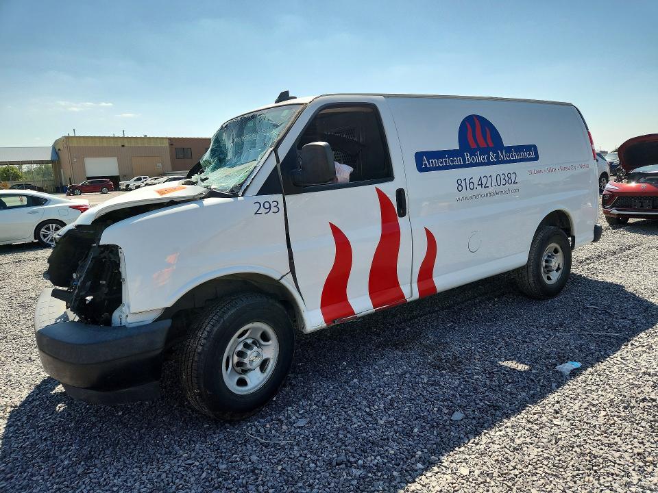Auction sale of the 2020 Chevrolet Express G2500, vin: 1GCWGAFG9L1188399, lot number: 67429036
