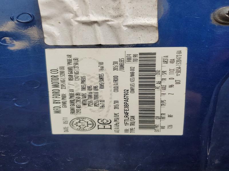 2011 Ford Ranger მანქანა იყიდება აუქციონზე, vin: 1FTLR4FE3BPA57932, აუქციონის ნომერი: 68796396