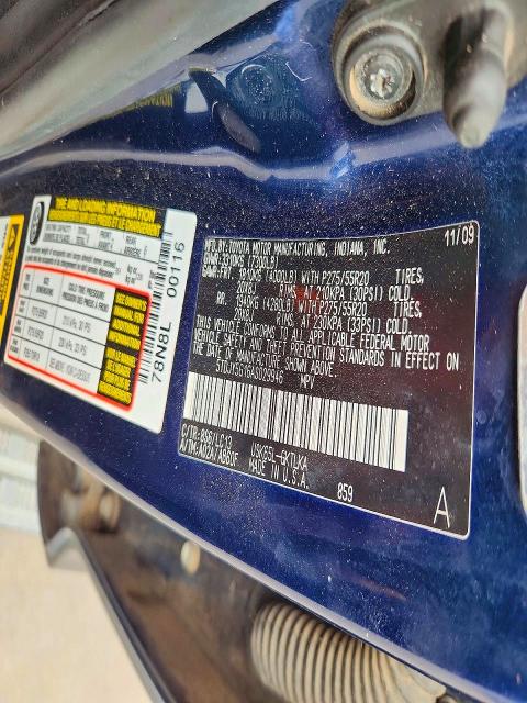 2010 Toyota Sequoia მანქანა იყიდება აუქციონზე, vin: 5TDJY5G16AS029946, აუქციონის ნომერი: 59411776