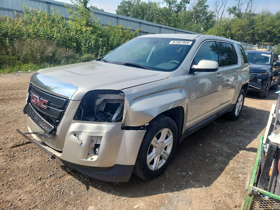 Auction sale of the 2015 Gmc Terrain, vin: 2GKALMEK7F6305951, lot number: 67307926