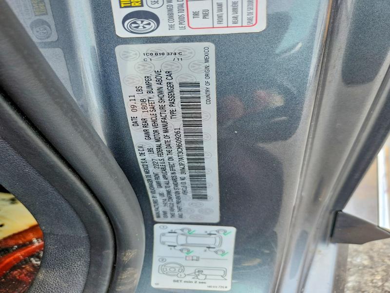 2012 Volkswagen Beetle მანქანა იყიდება აუქციონზე, vin: 3VWJP7AT3CM609261, აუქციონის ნომერი: 67511186
