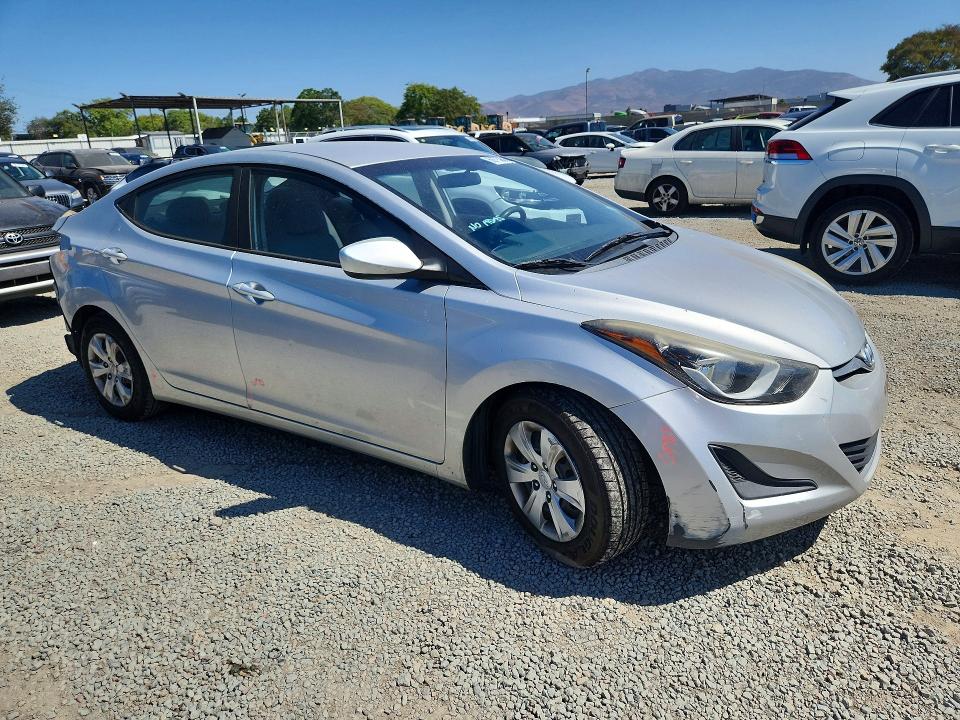 2016 Hyundai Elantra მანქანა იყიდება აუქციონზე, vin: 5NPDH4AE6GH706303, აუქციონის ნომერი: 69775356