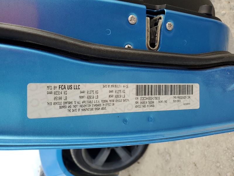 Продажа на аукционе авто 2016 Dodge Charger, vin: 2C3CDXHG6GH179618, номер лота: 69333746
