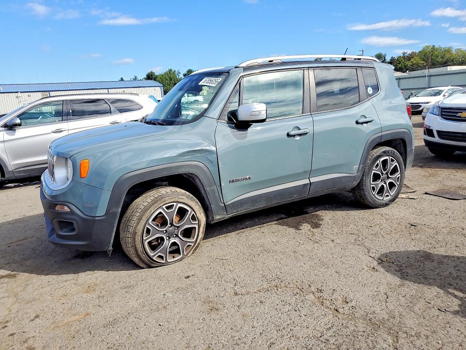2017 Jeep Renegade მანქანა იყიდება აუქციონზე, vin: ZACCJBDB2HPE54192, აუქციონის ნომერი: 67856056